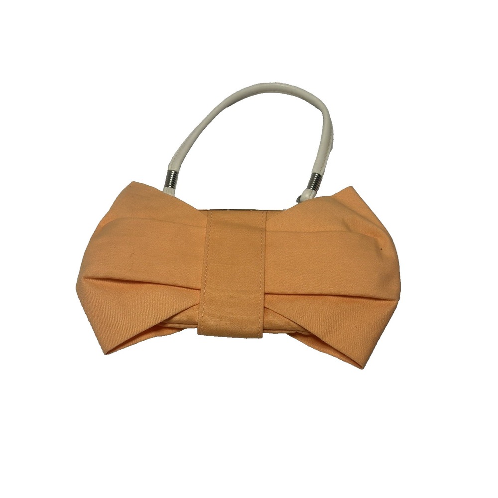 the childrens‎ place girls peach bow purse clutch